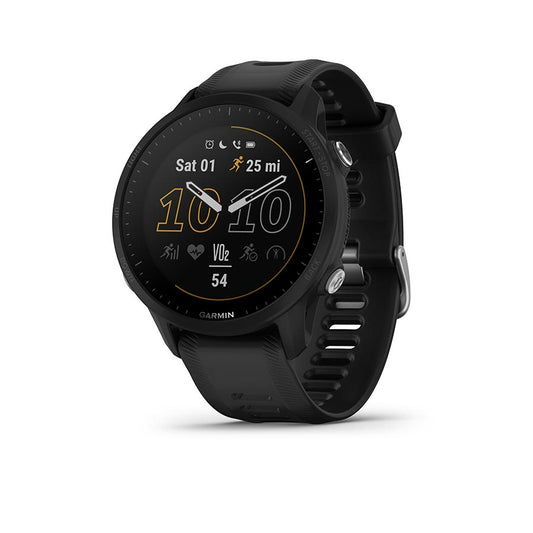 Garmin Forerunner 955 Watch Watch Color: Black Wristband: Black - Silicone-Goodwynn's