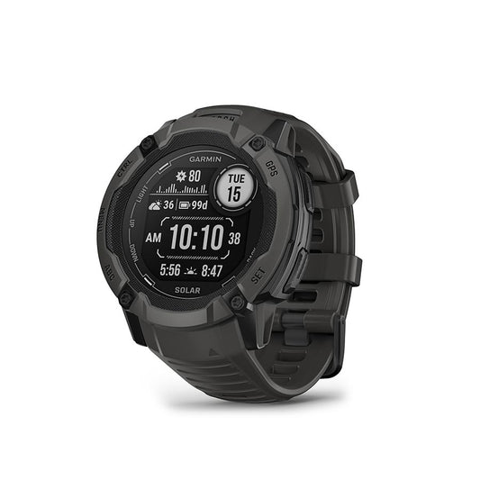 Garmin Instinct 2X Solar Watch Watch Color: Graphite Wristband: Graphite - Silicone-Goodwynn's