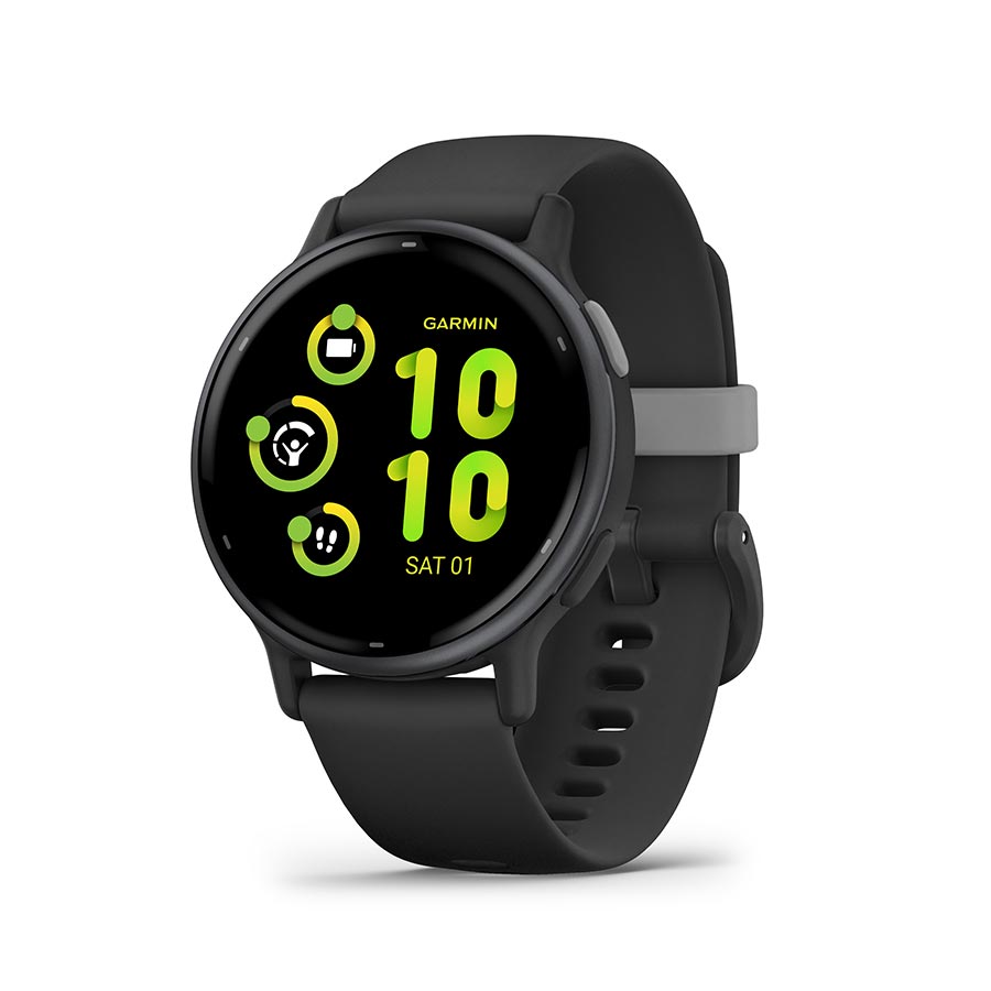 Garmin vivoactive 5 Watch Watch Color: Black Wristband: Black - Silicone-Goodwynn&#39;sGoodwynn&#39;s