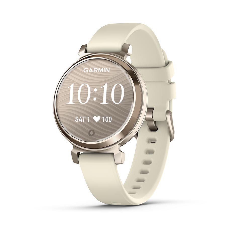 Garmin Lily 2 Watch Watch Color: Creame Gold Wristband: Coconut - Silicone-Goodwynn&#39;sGoodwynn&#39;s