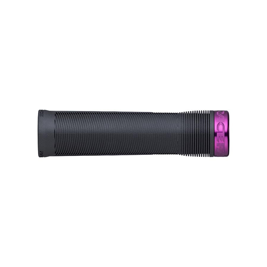 RaceFace Chester Grips - Lock-On Black/Purple 34mm-Goodwynn&#39;sGoodwynn&#39;s