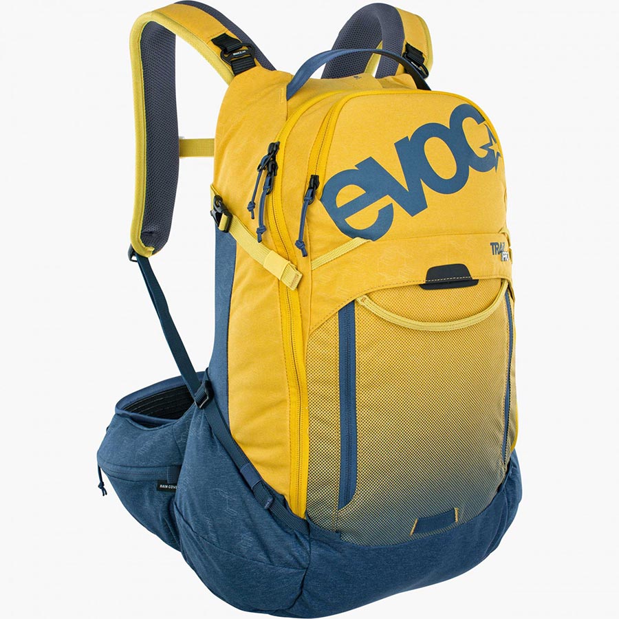 EVOC Trail Pro 26 Protector backpack 26L Curry/Denim LXL-Goodwynn&#39;sGoodwynn&#39;s