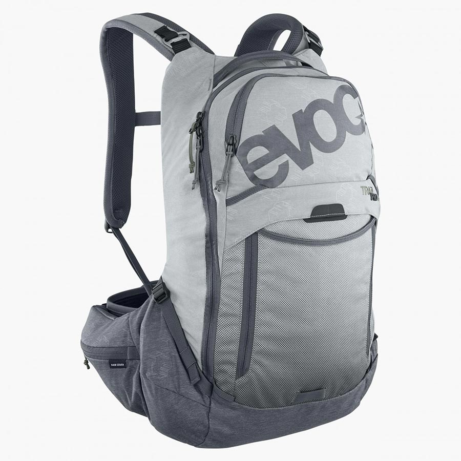 EVOC Trail Pro 16 Protector backpack 16L Stone/Carbon Grey SM