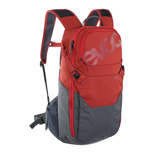 EVOC Ride 12 Hydration Bag Volume: 12L Bladder: Included (2L) Chili Red/Carbon Grey-Goodwynn's