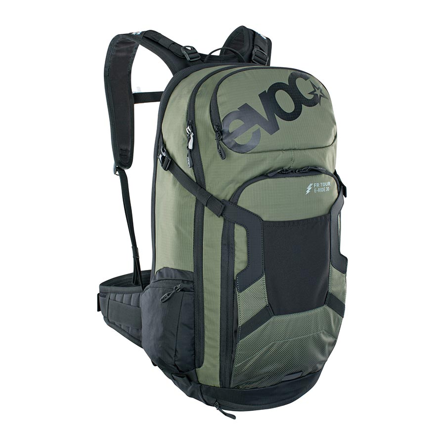 EVOC FR Tour E-Ride 30 Protector backpack 30L Dark Olive/Black ML-Goodwynn&#39;sGoodwynn&#39;s