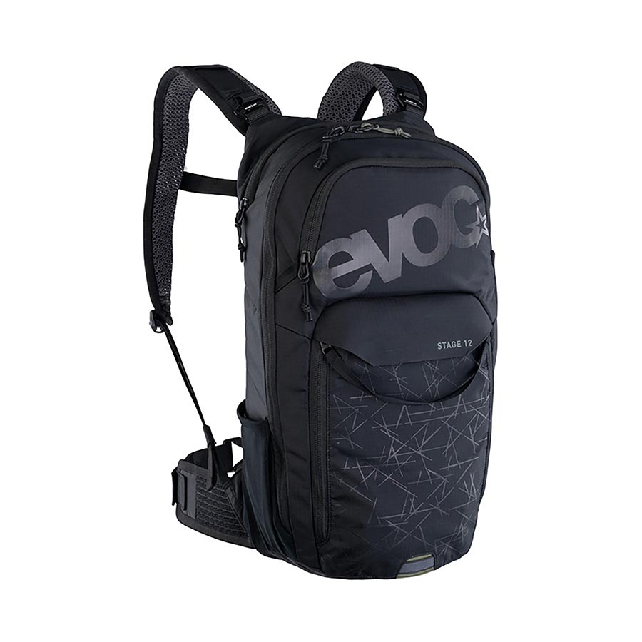 EVOC Stage 12 Hydration Bag Volume: 12L Bladder: Not included Black-Goodwynn&#39;sGoodwynn&#39;s