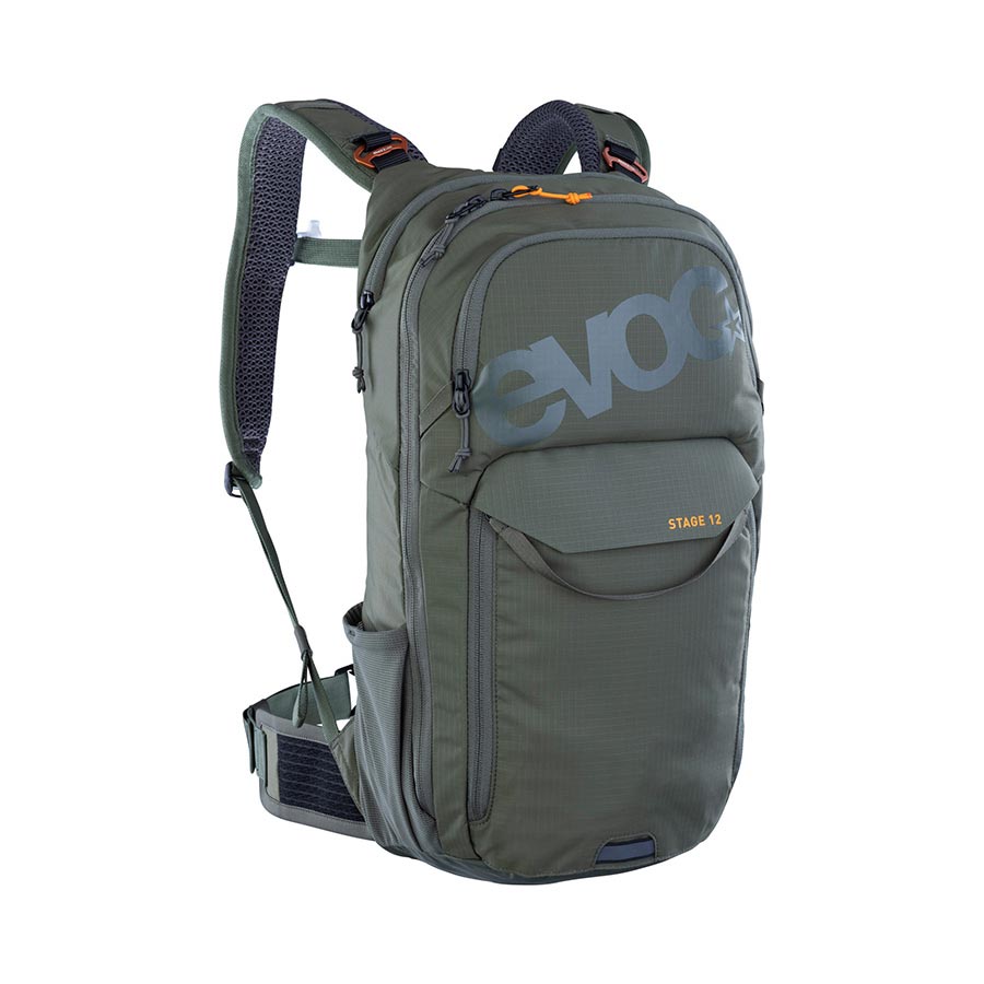 EVOC Stage 12 Hydration Bag Volume: 12L Bladder: Not included Dark Olive