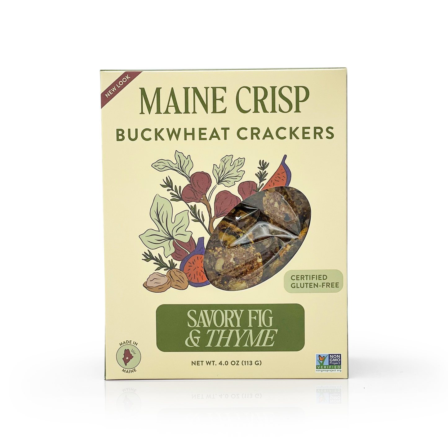 Maine Crisp Company - Savory Fig & Thyme Crisps