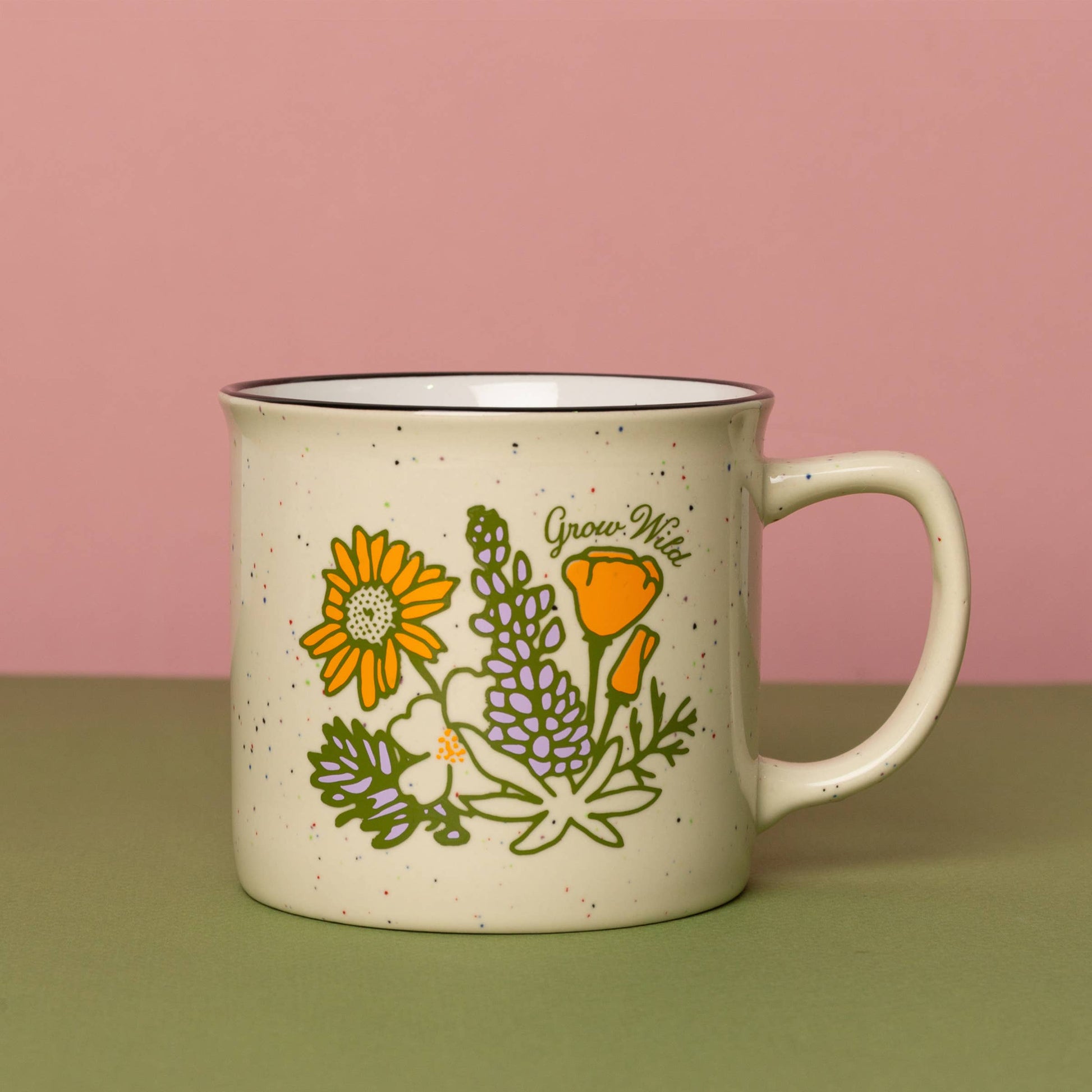 Tender Loving Empire - Grow Wild Flowers Camp Mug-Goodwynn&#39;sGoodwynn&#39;s