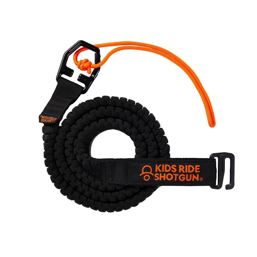 Kids Ride Shotgun Quick Fit MTB Tow Rope - Black