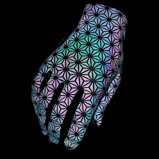 Supacaz SupaG Long Full Finger Gloves Oil Slick M Pair-Goodwynn's