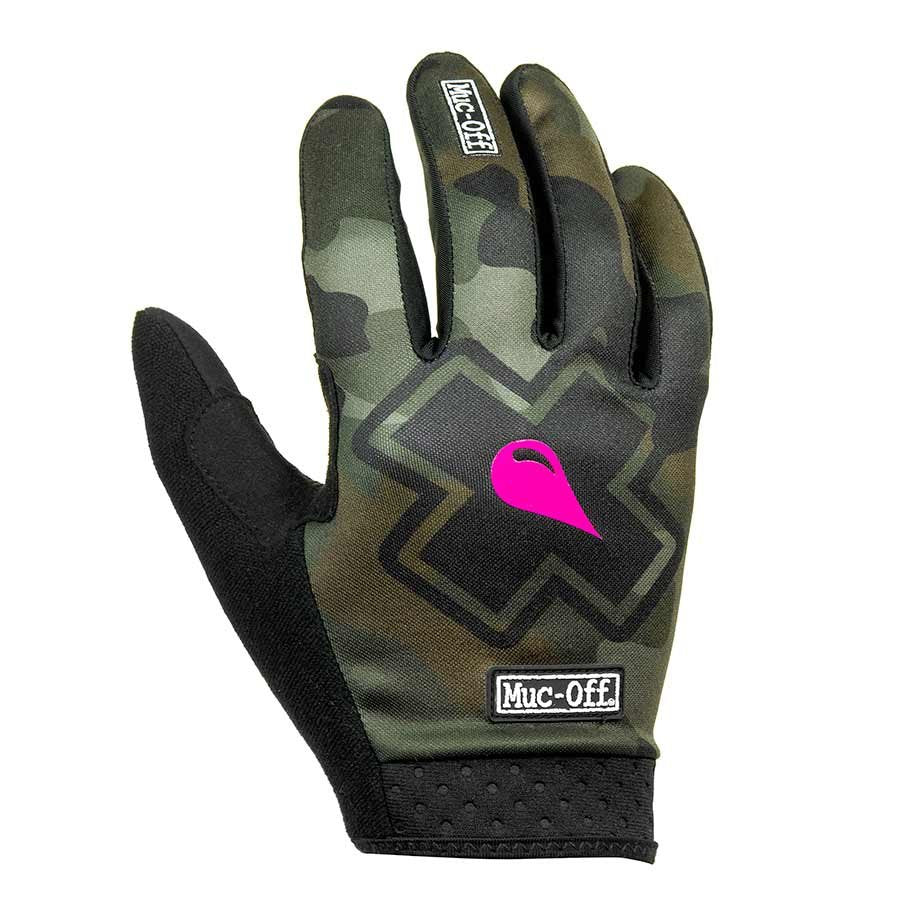 Muc-Off MTB Ride Full Finger Gloves Unisex Camo XS Pair