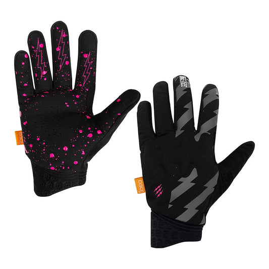 Muc-Off D30 Rider Full Finger Gloves Bolt L Pair-Goodwynn's