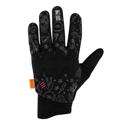 Muc-Off D30 Rider Full Finger Gloves Punk S Pair-Goodwynn's