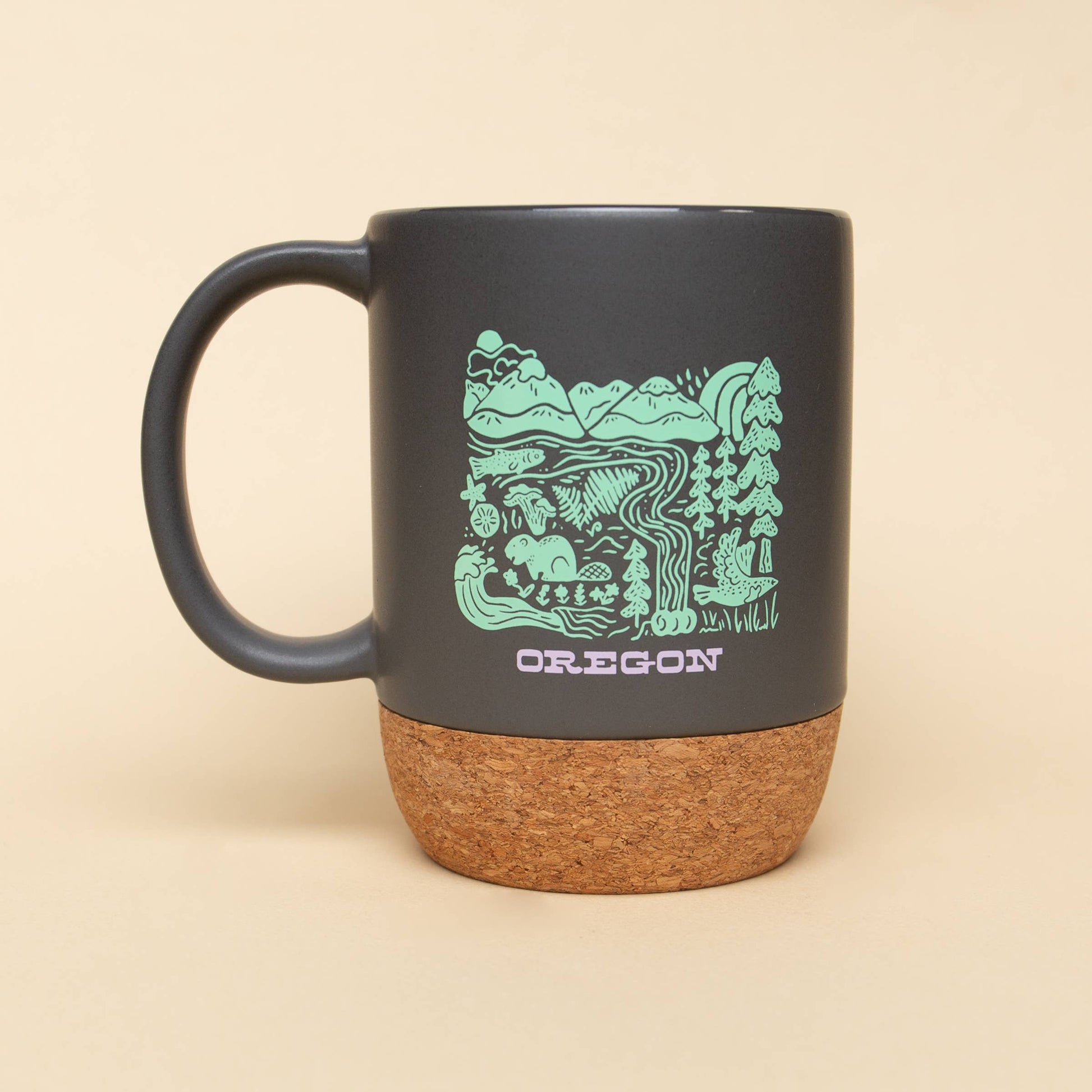 Oregon Adventures Cork Mug-Goodwynn&#39;sGoodwynn&#39;s