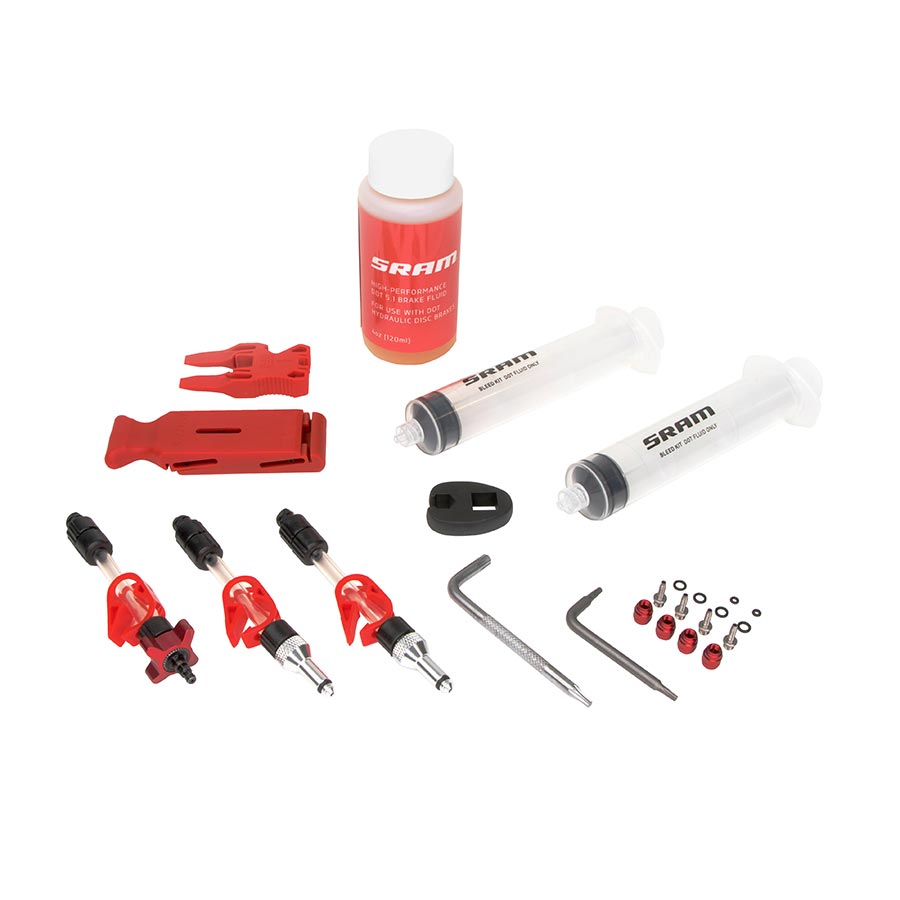 SRAM Standard DOT V2 Hydraulic Brake Bleed Kit - X0/ XX/ Guide/Level/Code/HydroRoad/G2