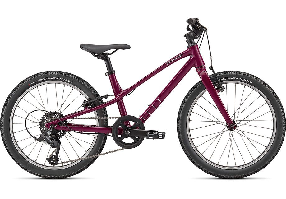 2025 Specialized jett 20 bike gloss raspberry / uv lilac 20