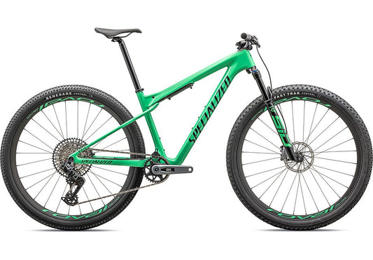 2024 Specialized epic wc expert bike gloss electric green / forest green pearl xs-Goodwynn's