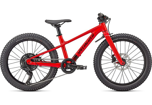 2023 Specialized riprock 20 bike gloss flo red / black 20-Goodwynn's