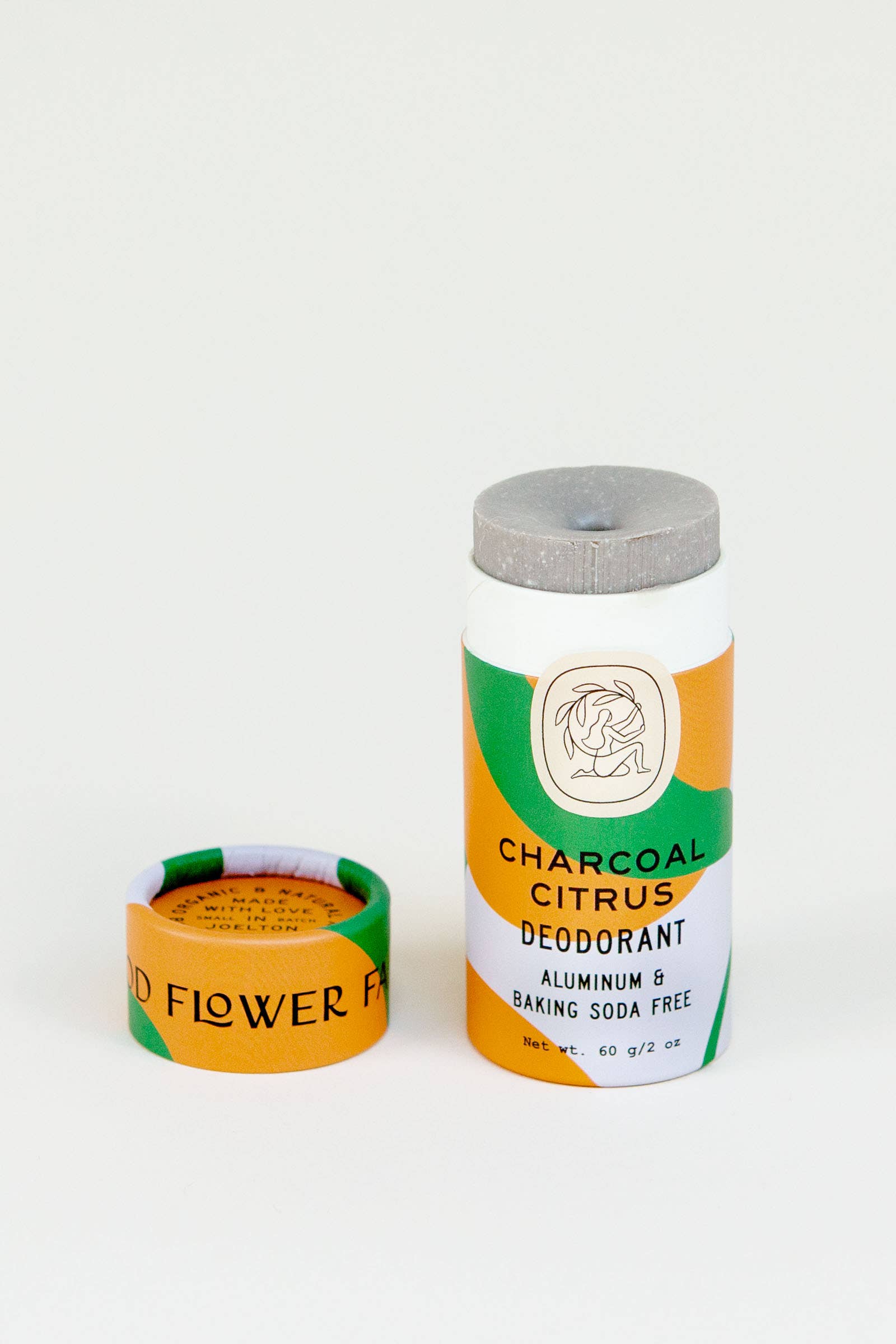 Good Flower Farm - Charcoal Citrus Deodorant / 2.75 oz Biodegradable Stick-Goodwynn&#39;sGoodwynn&#39;s