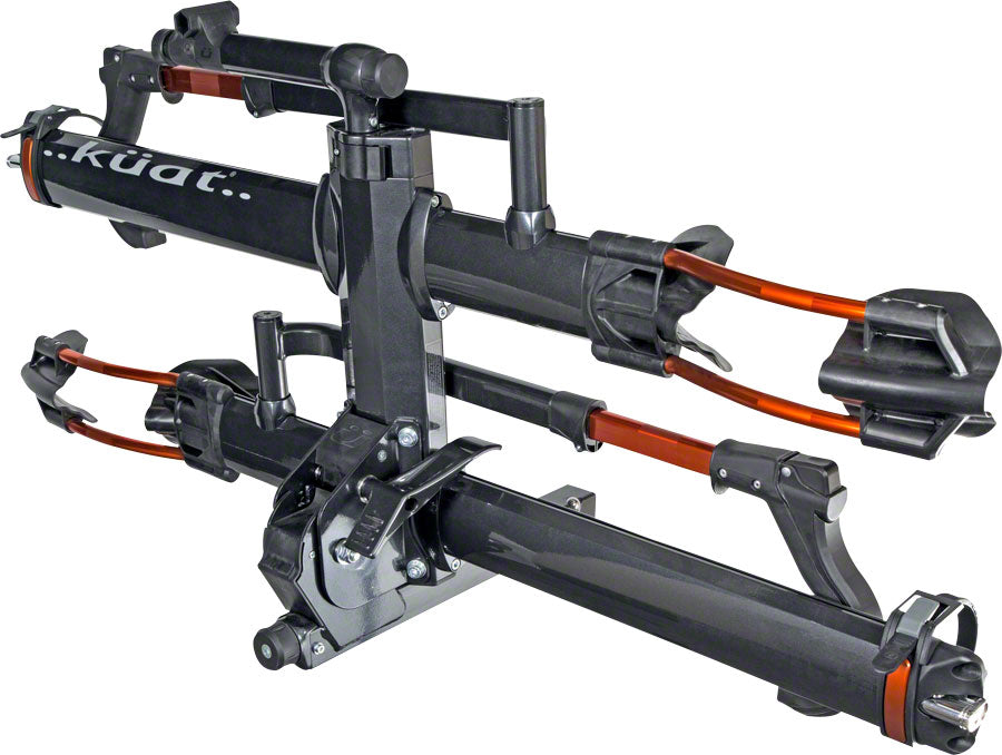 Kuat NV 2.0 Hitch Bike Rack - 2-Bike 2" Receiver Metallic Gray/Orange-Goodwynn&#39;sGoodwynn&#39;s