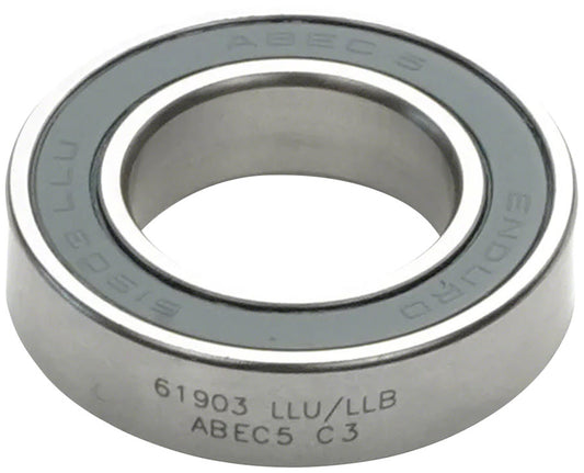 Enduro 61903 LLU/LLB Radial Bearing - ABEC-5 CN Clearance 17mm x 30mm x 7mm-Goodwynn's