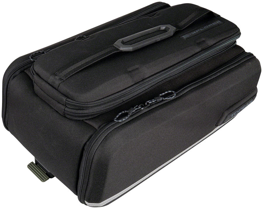 Topeak E-Xplorer Trunk Bag - With MTX QuickTrack 2 Mount - 26L Black