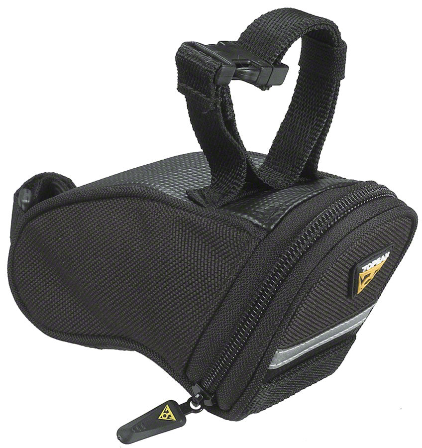 Topeak Aero Wedge Seat Bag - Strap-on Micro Black-Goodwynn&#39;sGoodwynn&#39;s