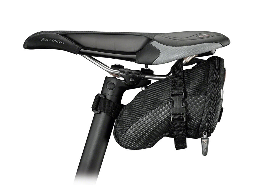 Topeak Aero Wedge Seat Bag - Strap-on Small Black-Goodwynn&#39;sGoodwynn&#39;s