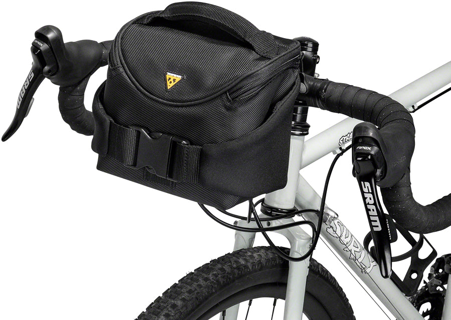 Topeak Compact Handlebar Bag/Fanny Pack - Includes Fixer 8 Black-Goodwynn&#39;sGoodwynn&#39;s