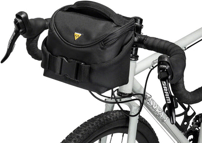 Topeak Compact Handlebar Bag/Fanny Pack - Includes Fixer 8 Black