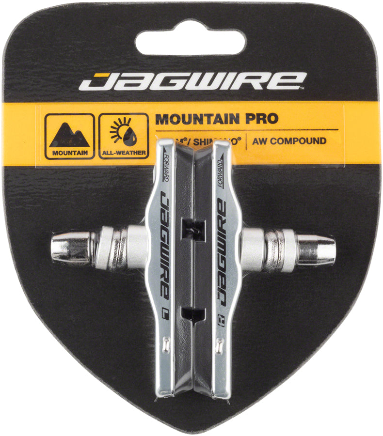 Jagwire Mountain Pro Brake Pads Threaded Post Silver