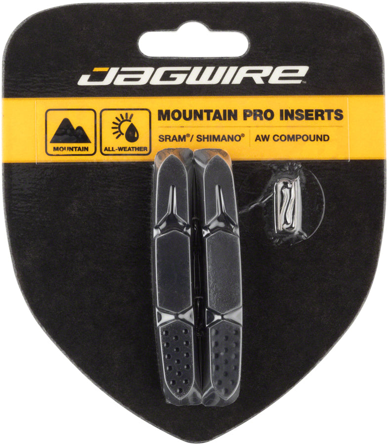 Jagwire Mountain Pro Brake Pad Replacement Inserts Black-Goodwynn&#39;sGoodwynn&#39;s