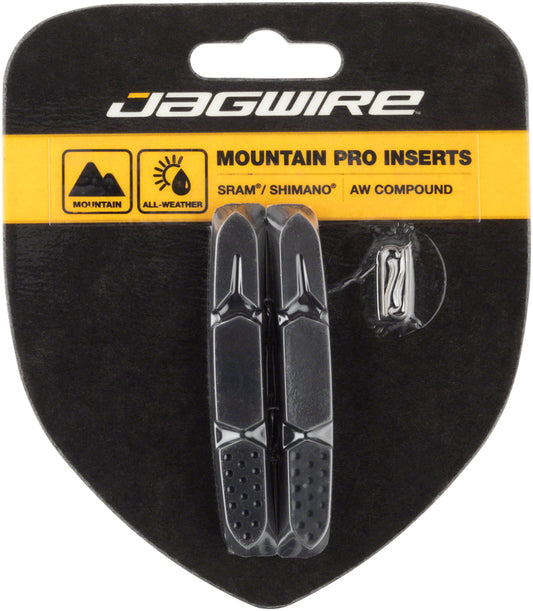 Jagwire Mountain Pro Brake Pad Replacement Inserts Black-Goodwynn's