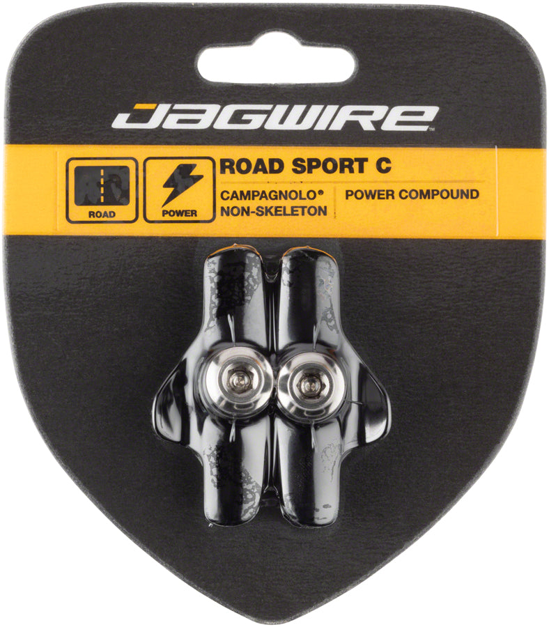 Jagwire Road Sport C Brake Pads Campagnolo Non-Skeleton Black-Goodwynn&#39;sGoodwynn&#39;s