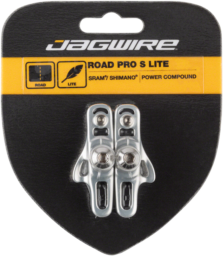 Jagwire Road Pro S Brake Pads SRAM/Shimano Silver-Goodwynn&#39;sGoodwynn&#39;s