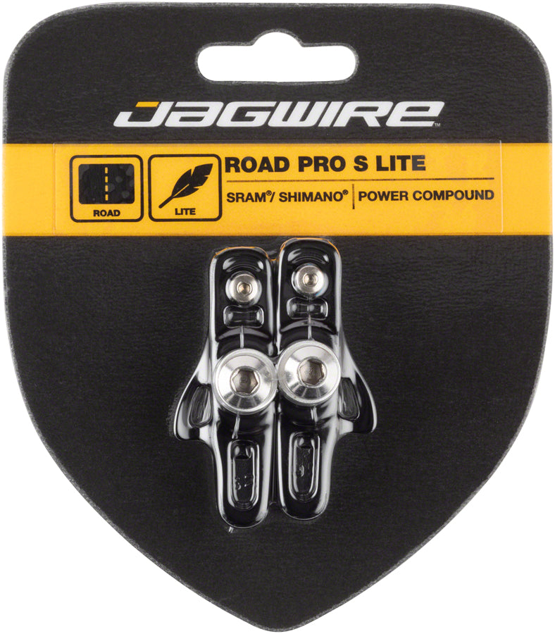 Jagwire Road Pro S Brake Pads SRAM/Shimano Black-Goodwynn&#39;sGoodwynn&#39;s