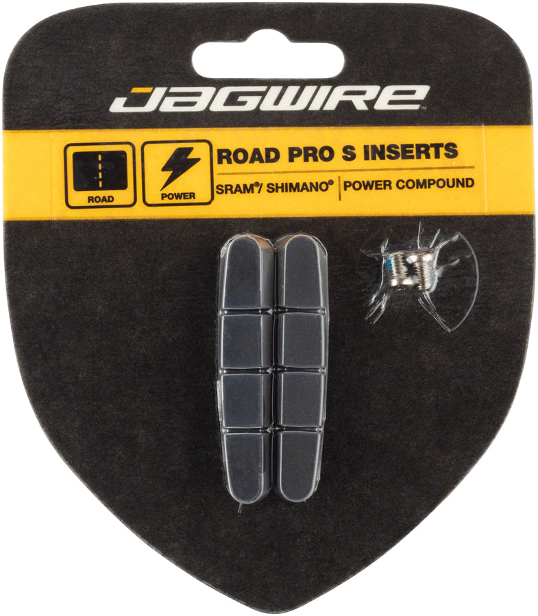 Jagwire Road Pro S Brake Pad Inserts SRAM/Shimano Black-Goodwynn&#39;sGoodwynn&#39;s