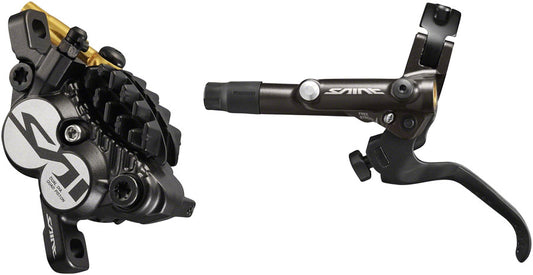 Shimano Saint BL-M820-B/BR-M820 Disc Brake Lever - Front Hydraulic Post Mount Finned Metal Pads BLK-Goodwynn's