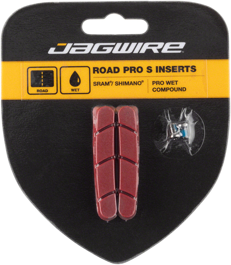 Jagwire Road Pro S Brake Pad Inserts for Wet Conditions SRAM/Shimano Red-Goodwynn&#39;sGoodwynn&#39;s