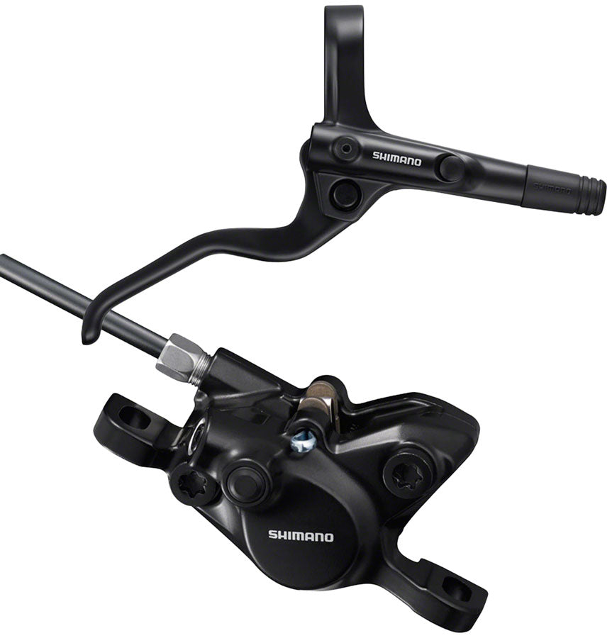 Shimano BR-MT200 Disc Brake BL-MT201 Lever - Rear Hydraulic 2-Piston Post Mount BLK-Goodwynn&#39;sGoodwynn&#39;s