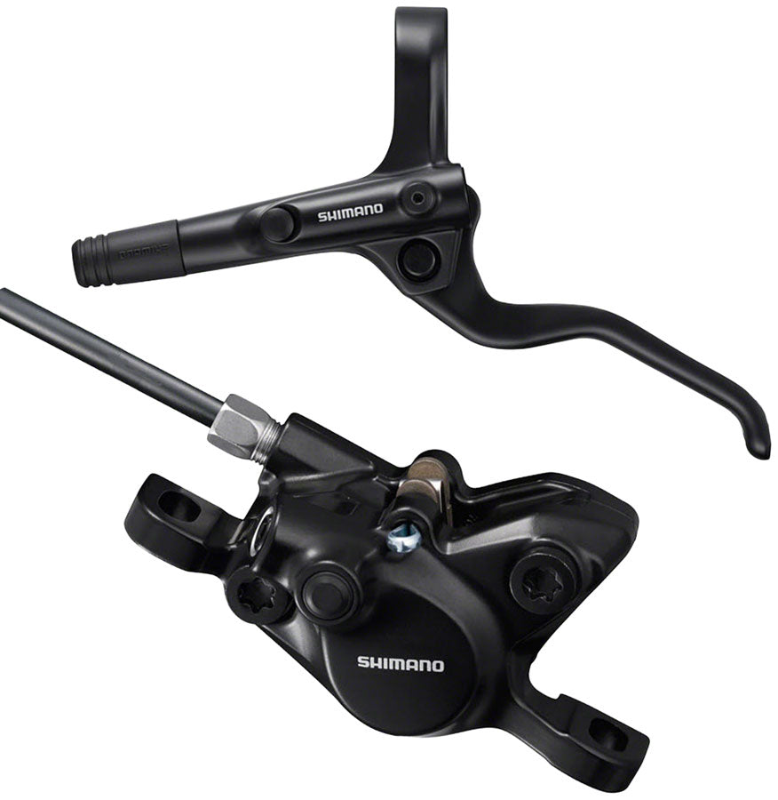 Shimano BR-MT200 Disc Brake BL-MT201 Lever - Front Hydraulic 2-Piston Post Mount BLK