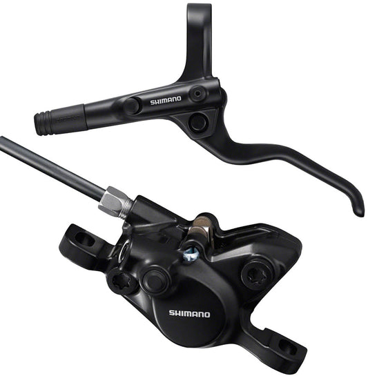 Shimano BR-MT200 Disc Brake BL-MT201 Lever - Front Hydraulic 2-Piston Post Mount BLK-Goodwynn's