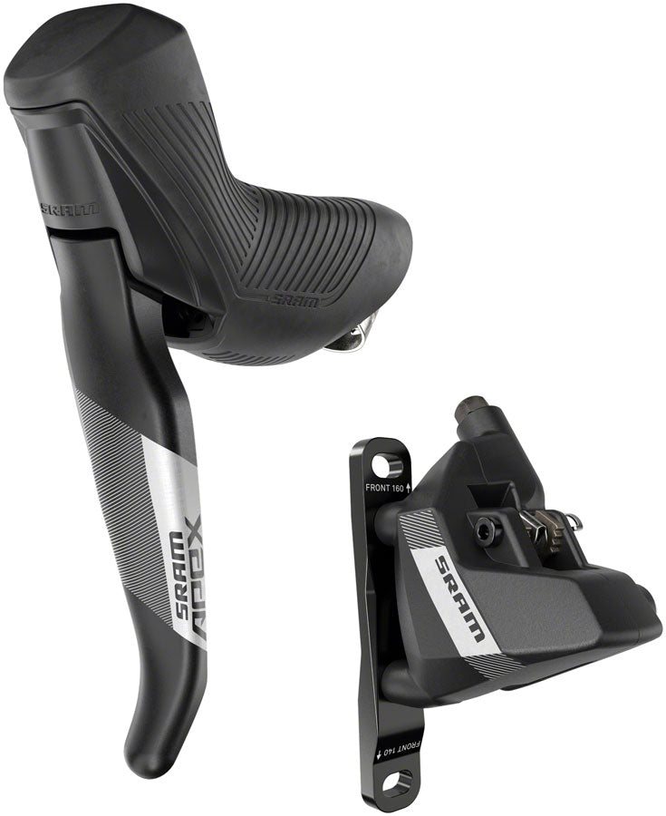 SRAM Apex Disc Brake Lever - Left/Rear Flat Mount 2-Piston 20mm Offset BLK A1-Goodwynn&#39;sGoodwynn&#39;s