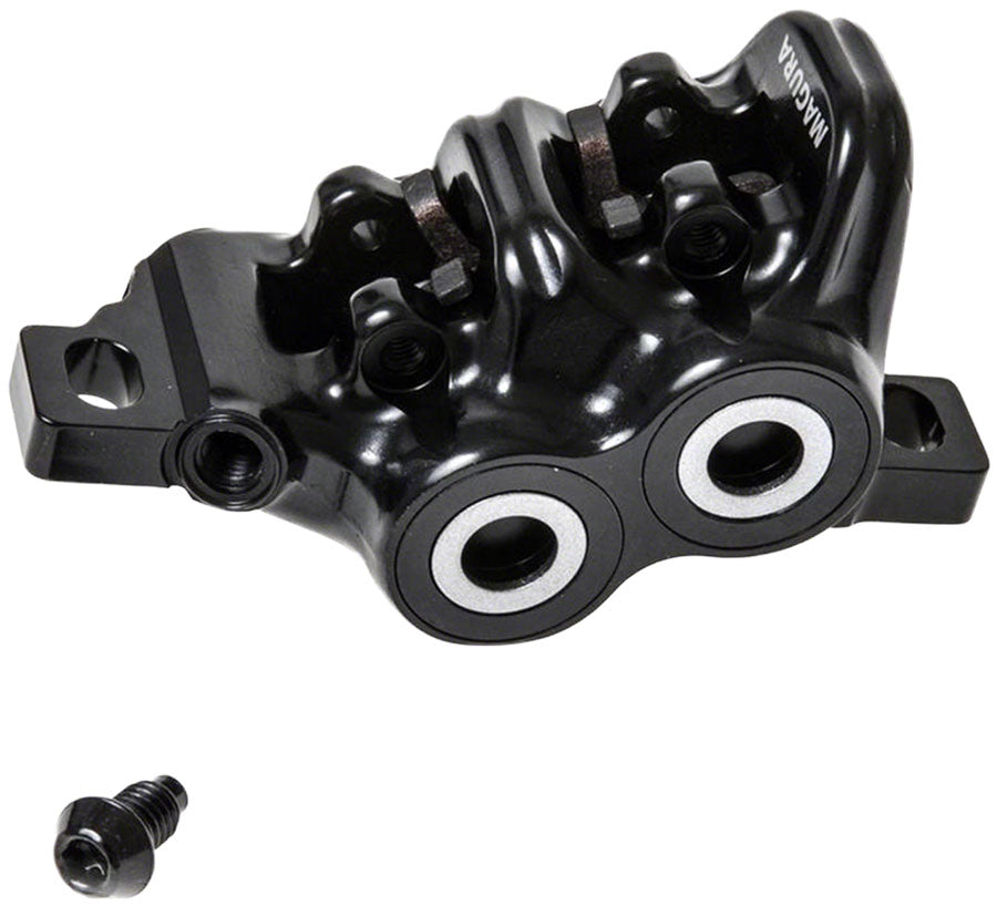 Magura MT5/MT Trail Sport Disc Brake Caliper - Front Rear Post Mount 4-Piston BLK/Silver-Goodwynn&#39;sGoodwynn&#39;s