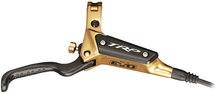 TRP DH-R EVO HD-M846 Disc Brake and Lever - Rear Hydraulic Post Mount Gold