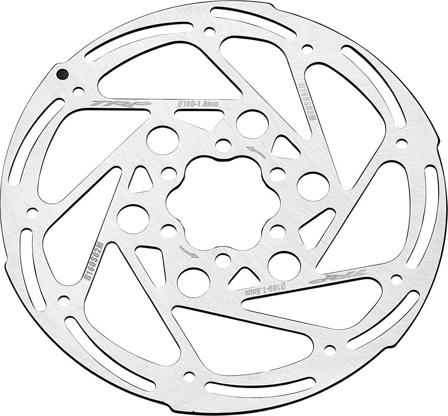 TRP R2 Disc Brake Rotor - 160mm 6-Bolt 1.8mm Rust Blocker Treatment Silver-Goodwynn&#39;sGoodwynn&#39;s