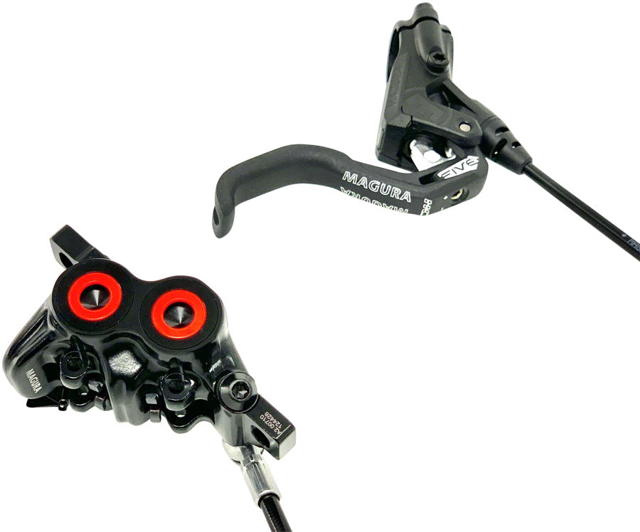 Magura MT5 HC Disc Brake Lever -  Front Rear Hydraulic Post Mount BLK/Neon Red-Goodwynn&#39;sGoodwynn&#39;s