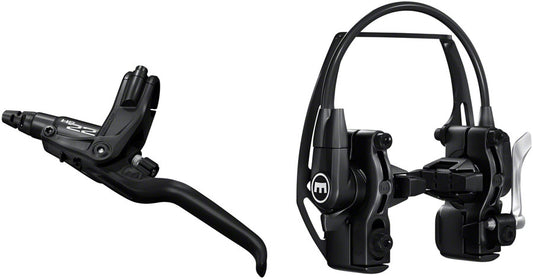 Magura HS22 Linear Pull Brake Lever - Front Rear 3-Finger Lever Blade Easy Mount BLK-Goodwynn's