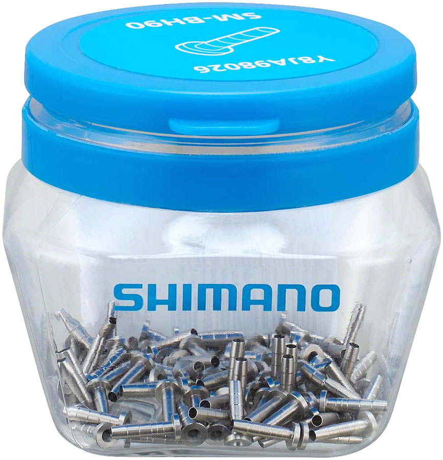 Shimano BH90 Brake Hose Connecting Insert - Bulk Jar 100 pcs.